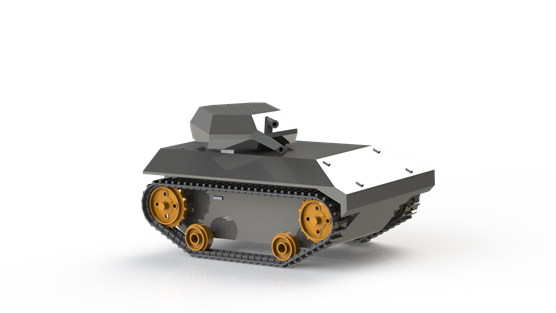 Laser Tank Render