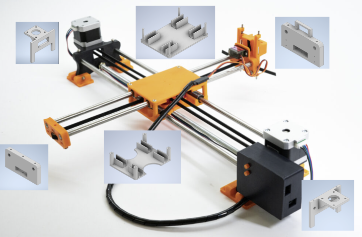 XY Plotter Render